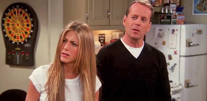 بروس ویلیس  (Bruce Willis) در نقش پل استیونس مهمان سریال فرندز | مدیا زبان