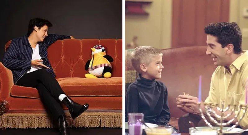 راس و بن بازیگران سریال فرندز | مدیا زبان