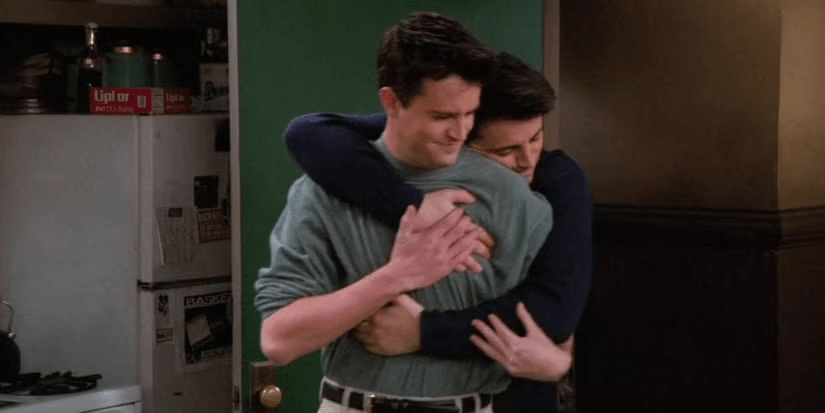 اشکِ خداحافظی چندلر و جویی | مدیا زبان